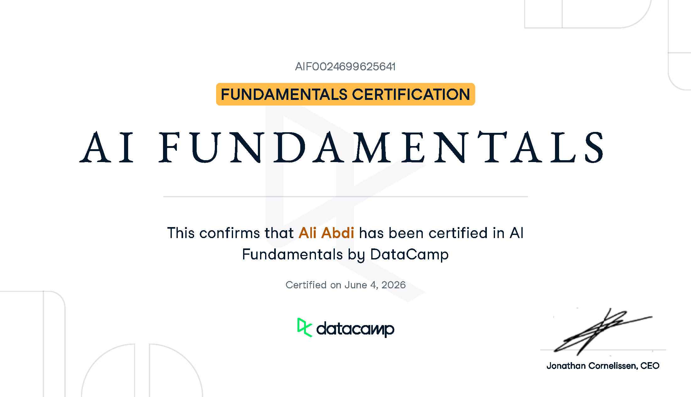 AI Fundamentals
