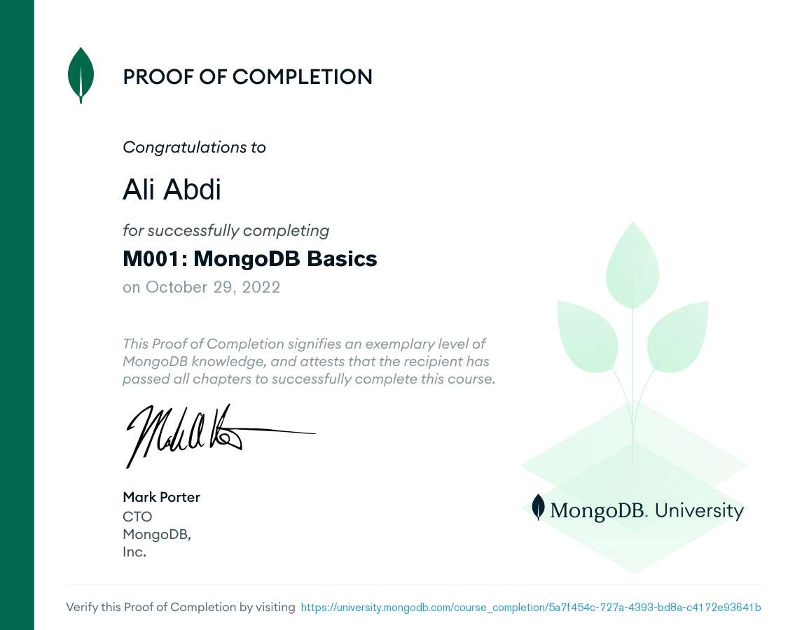 MongoDB Basics