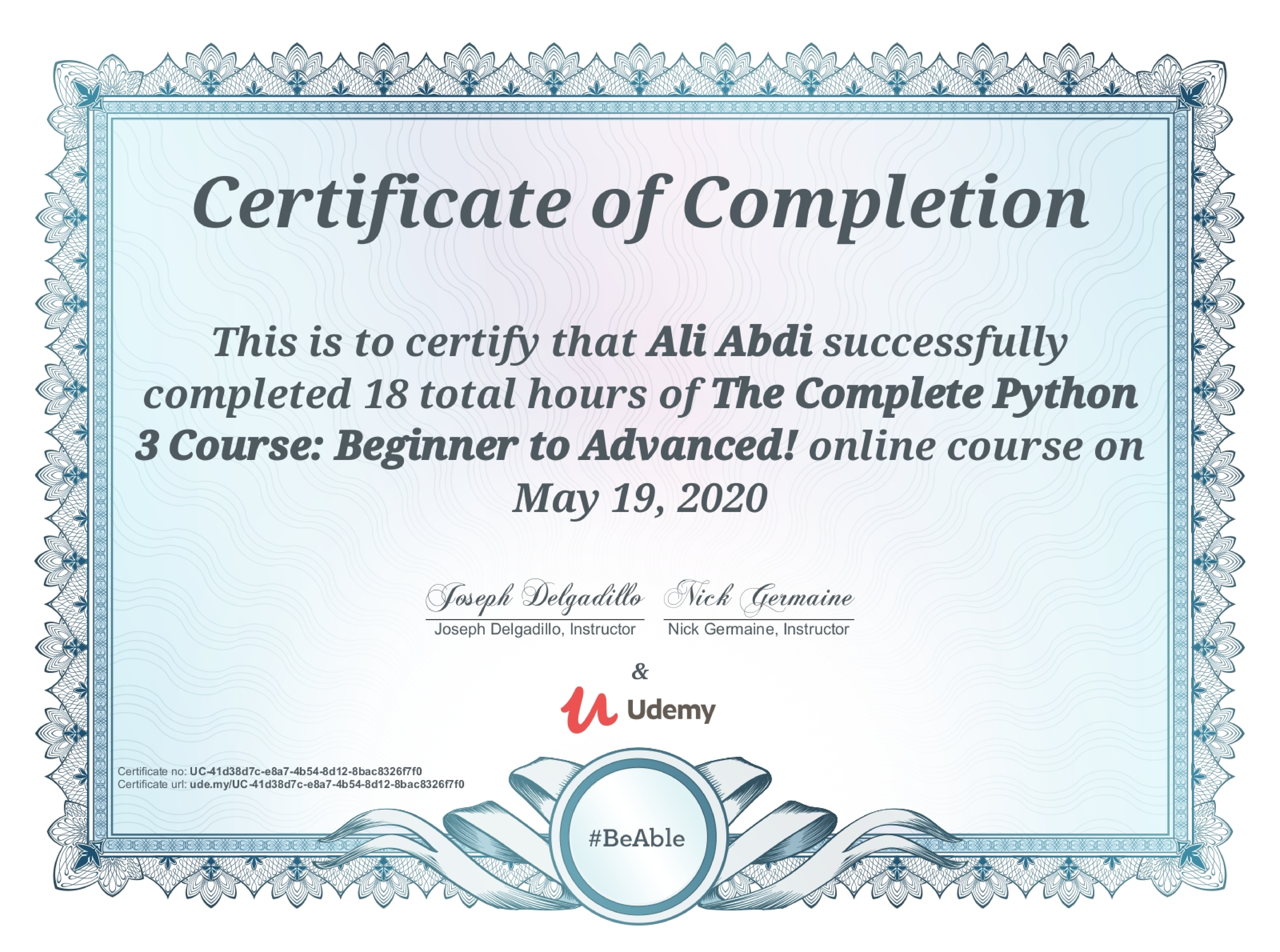 Complete Python Course